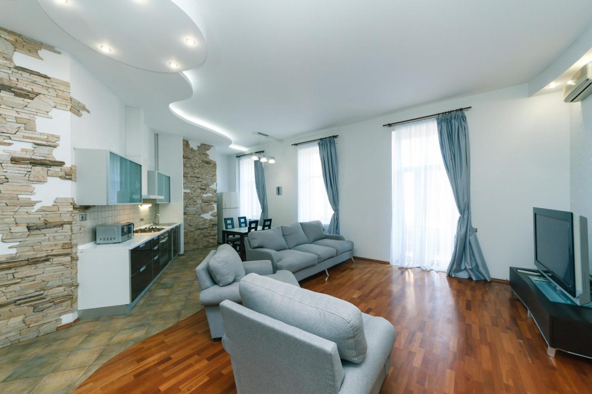 Апартаменти Lux Near Maidan, Khreschutyk 3Br Київ Екстер'єр фото